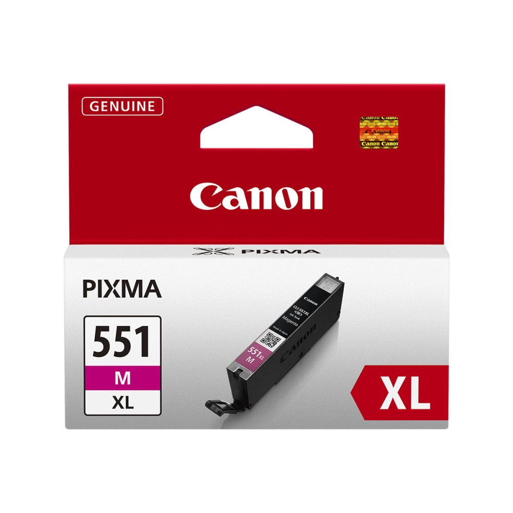 CANON CLI-551XL High Yield Magenta Ink Cartridge Rašalo Kasetė