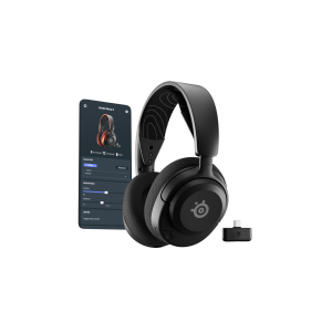 SteelSeries Arctis Nova 5 Wireless Belaidės Žaidimų Ausinės | Black