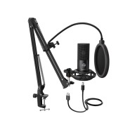 FIFINE T669 Kondensatorinio Mikrofono Komplektas | Black