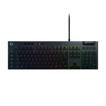 Logitech G815 Žaidimų Klaviatūra | Black, Clicky GL White