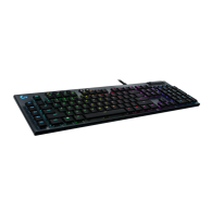 Logitech G815 Žaidimų Klaviatūra | Black, Clicky GL White