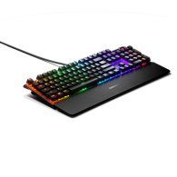 SteelSeries Apex 5 Žaidimų Klaviatūra | Black, Hybrid QX2 Blue