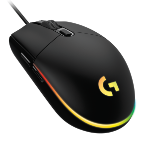 Logitech G203 Lightsync Žaidimų Pelė | Black