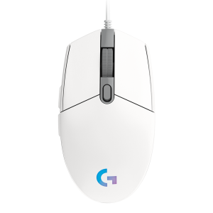 Logitech G203 Lightsync Žaidimų Pelė | White