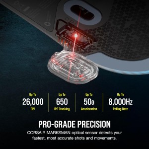 Corsair M75 RGB Žaidimų Pelė | Black