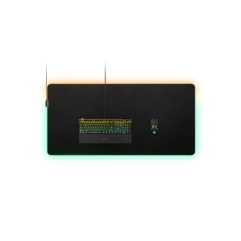 SteelSeries QcK Prism Pelės Kilimėlis | 3XL, Black