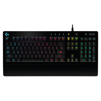 Logitech G213 PRODIGY Žaidimų Klaviatūra | Black, Membraninė