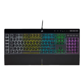 Corsair K55 RGB PRO Žaidimų Klaviatūra | Black, Membraninė
