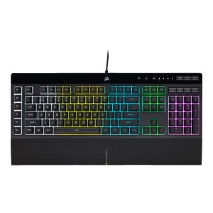 Corsair K55 RGB PRO Žaidimų Klaviatūra | Black, Membraninė