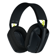 Logitech G435 LIGHTSPEED Wireless Belaidės Žaidimų Ausinės | Black and Neon Yellow
