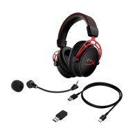 HyperX Cloud Alpha Wireless Belaidės Žaidimų Ausinės | Red