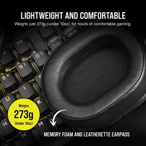 Corsair HS55 Surround Žaidimų Ausinės | Carbon