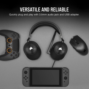 Corsair HS55 Surround Žaidimų Ausinės | Carbon