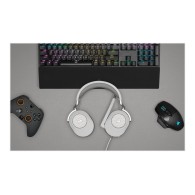 Corsair HS65 Surround Žaidimų Ausinės | White
