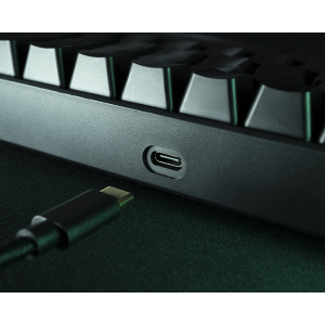 Deltaco DK440R Wireless Belaidė Žaidimų Klaviatūra | Black, Kailh Red