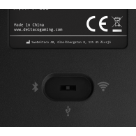 Deltaco DK440R Wireless Belaidė Žaidimų Klaviatūra | Black, Kailh Red