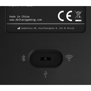 Deltaco DK440R Wireless Belaidė Žaidimų Klaviatūra | Black, Kailh Red