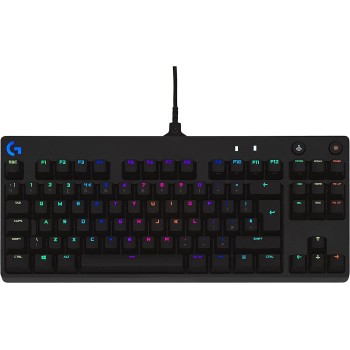 Logitech G Pro Žaidimų Klaviatūra | Black, Clicky GX Blue