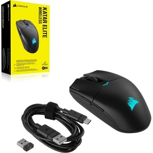 Corsair KATAR ELITE Wireless Belaidė Žaidimų Pelė | Black