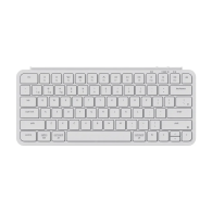 Keychron B1 Pro Wireless Belaidė Klaviatūra | Ivory White, Membraninė