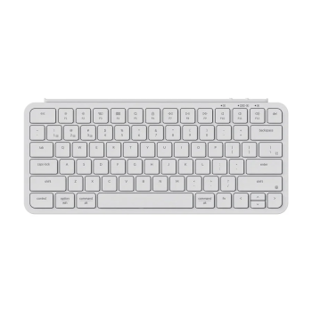Keychron B1 Pro Wireless Belaidė Klaviatūra | Ivory White, Membraninė