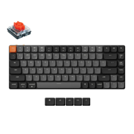 Keychron K3 V3 Wireless Belaidė Žaidimų Klaviatūra | Black, Gateron Milk POM Red