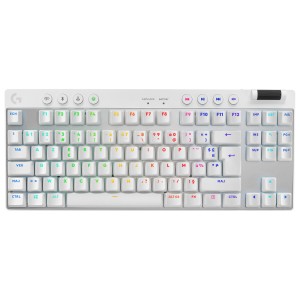 Logitech G PRO X TKL Wireless Belaidė Žaidimų Klaviatūra | White, GX Tactile