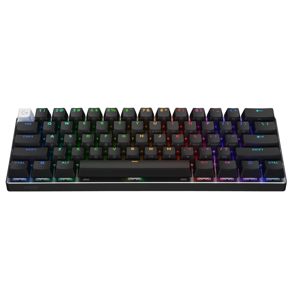 Logitech G PRO X 60 LIGHTSPEED Wireless Belaidė Žaidimų Klaviatūra | Black, GX Optical Tactile