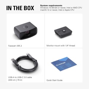 Elgato Facecam MK.2 Web Kamera | Black