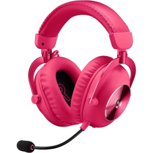 Logitech G PRO X 2 LIGHTSPEED Wireless Belaidės Žaidimų Ausinės | Pink