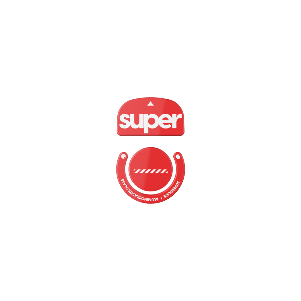 Superglide 2 Type-C Mouse Feet | Red, Logitech G Pro X Superlight