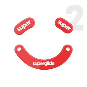 Superglide 2 Type-C Mouse Feet | Red, Razer Deathadder V3 Pro