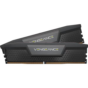 Corsair VENGEANCE 32GB DDR5 RAM Atmintis | Black, 6000 MT/s, CL30, 2x16GB, Black