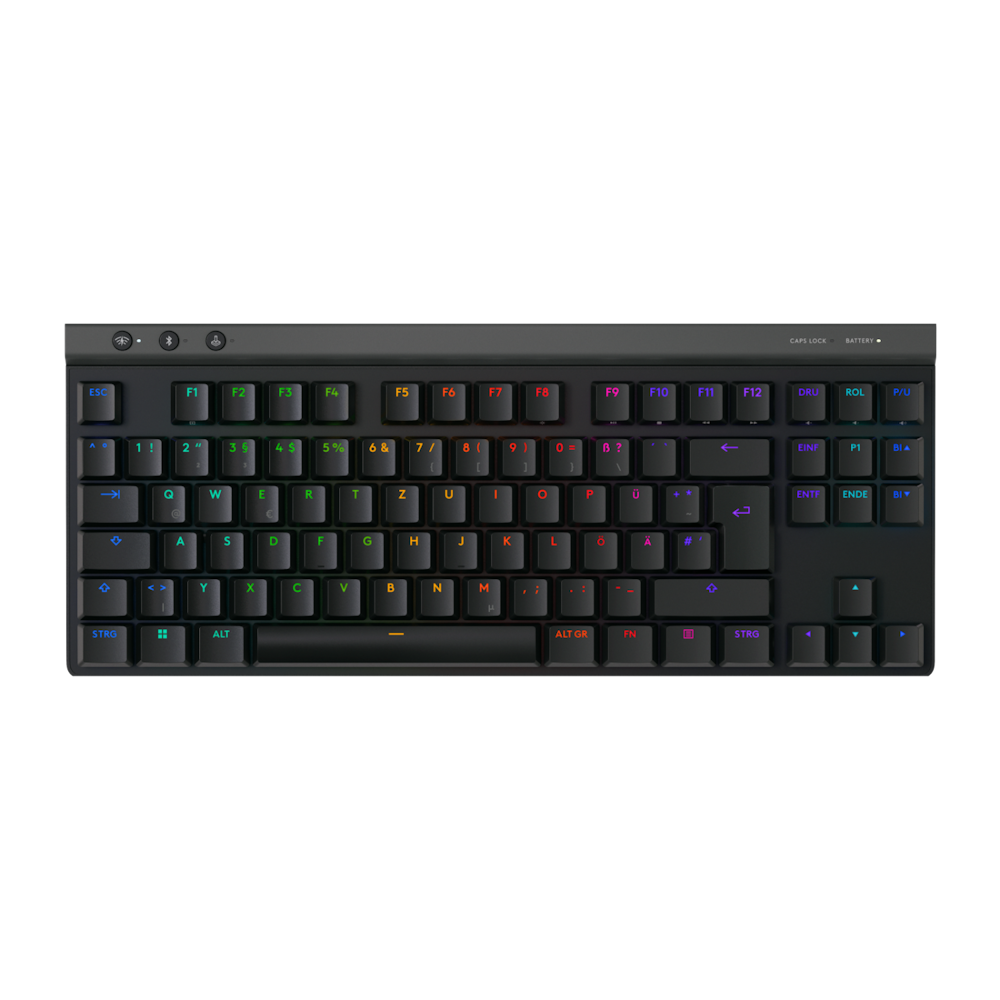 Logitech G515 TKL LIGHTSPEED Wireless Belaidė Žaidimų Klaviatūra | Black, GL Brown