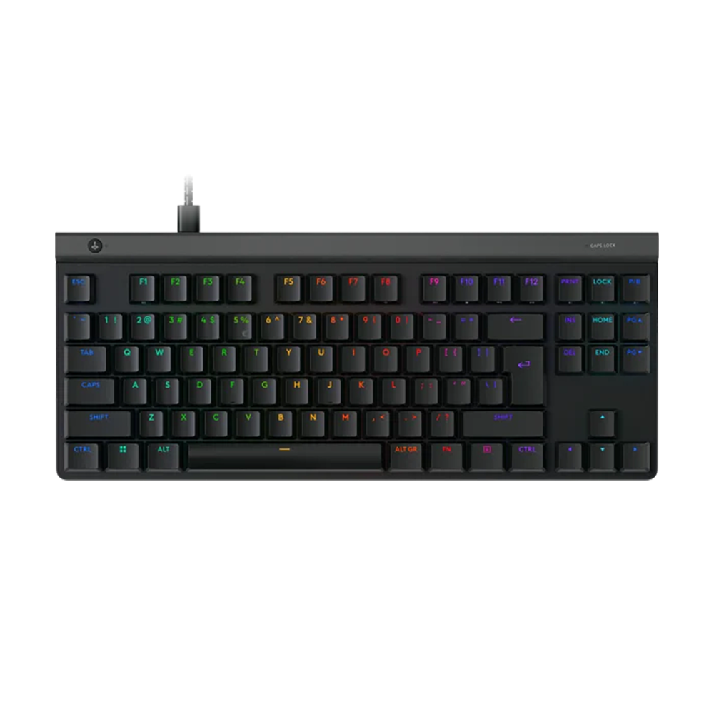 Logitech G515 TKL Žaidimų Klaviatūra | Black, Tactile GL Brown
