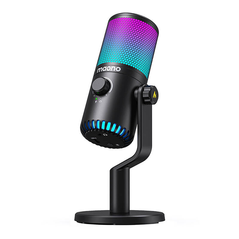 maono DM30RGB Kondensatorinis Mikrofonas | Black