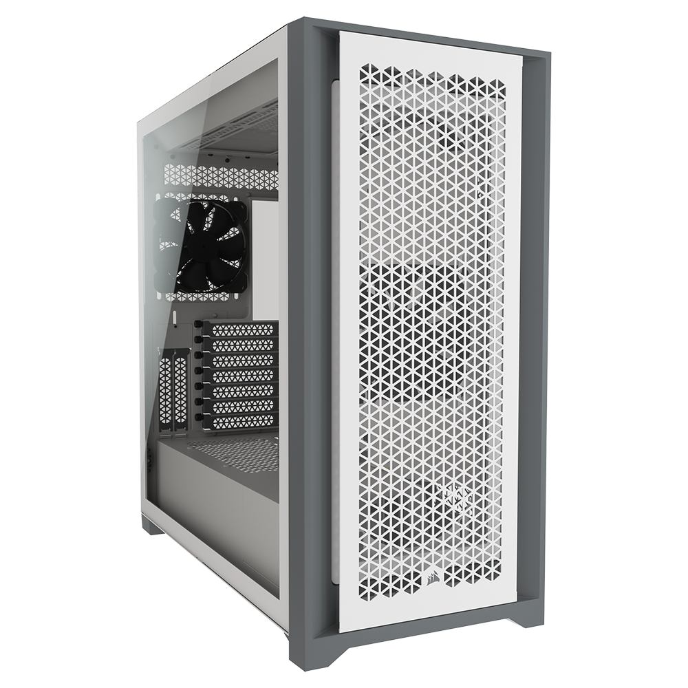 Corsair 5000D Airflow Kompiuterio Korpusas | White