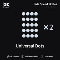 X-Raypad Jade Mouse Feet | White, x40, Universal Dots