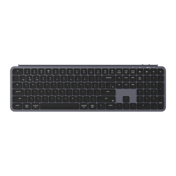 Keychron B6 Pro Wireless Belaidė Klaviatūra | Space Grey, Membraninė