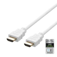 Deltaco HDMI 2.1 Laidas | White, 2m