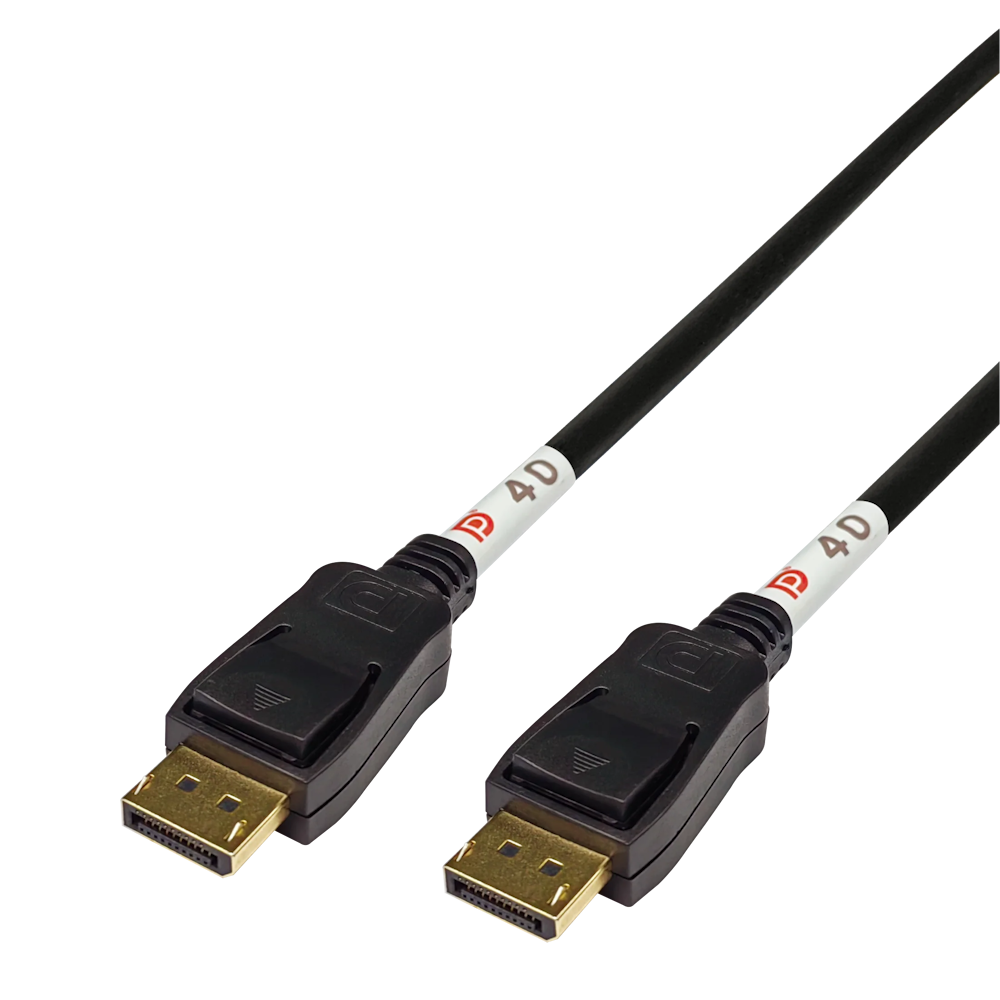 Deltaco DisplayPort 2.1 Laidas | Black, 2m