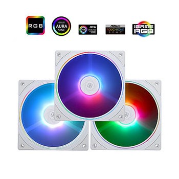 Thermalright TL-S12W-S X3 Ventiliatoriai | White