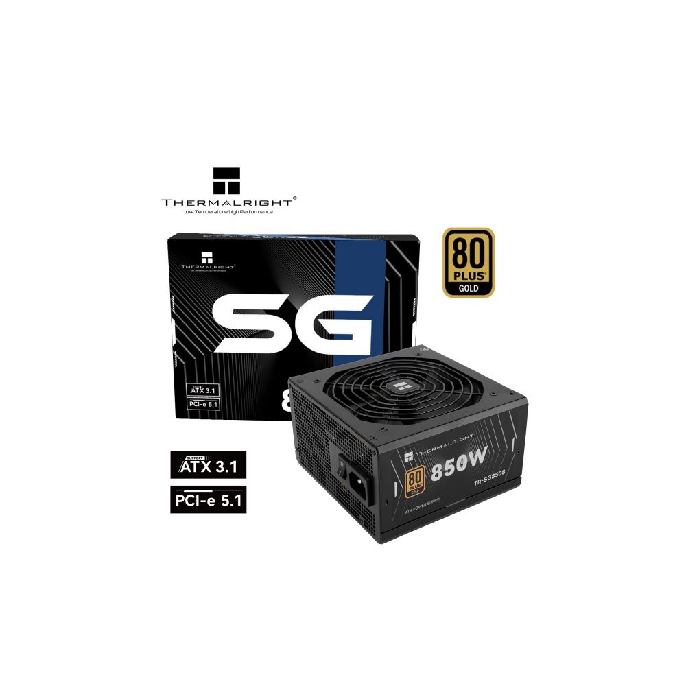 Thermalright SG-850S Maitinimo Blokas | 850W, 80 Plus Gold