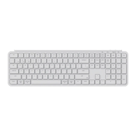 Keychron B6 Pro Wireless Belaidė Klaviatūra | Ivory White, Membraninė