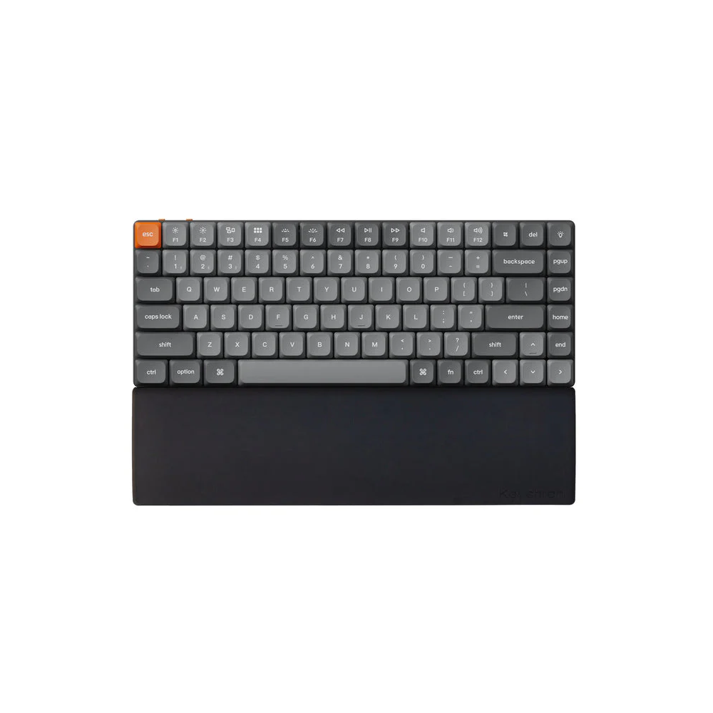 Keychron Silicone Palm Rest 75% Atrama Riešui | Silikoninė