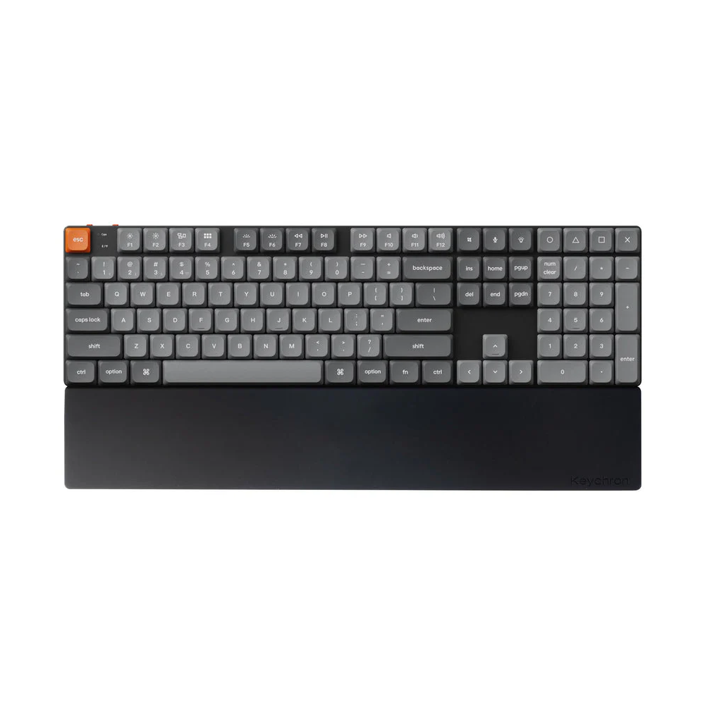 Keychron Silicone Palm Rest 100% Atrama Riešui | Silikoninė