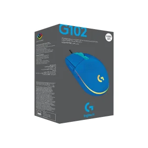 Logitech G102 Lightsync Žaidimų Pelė | Blue