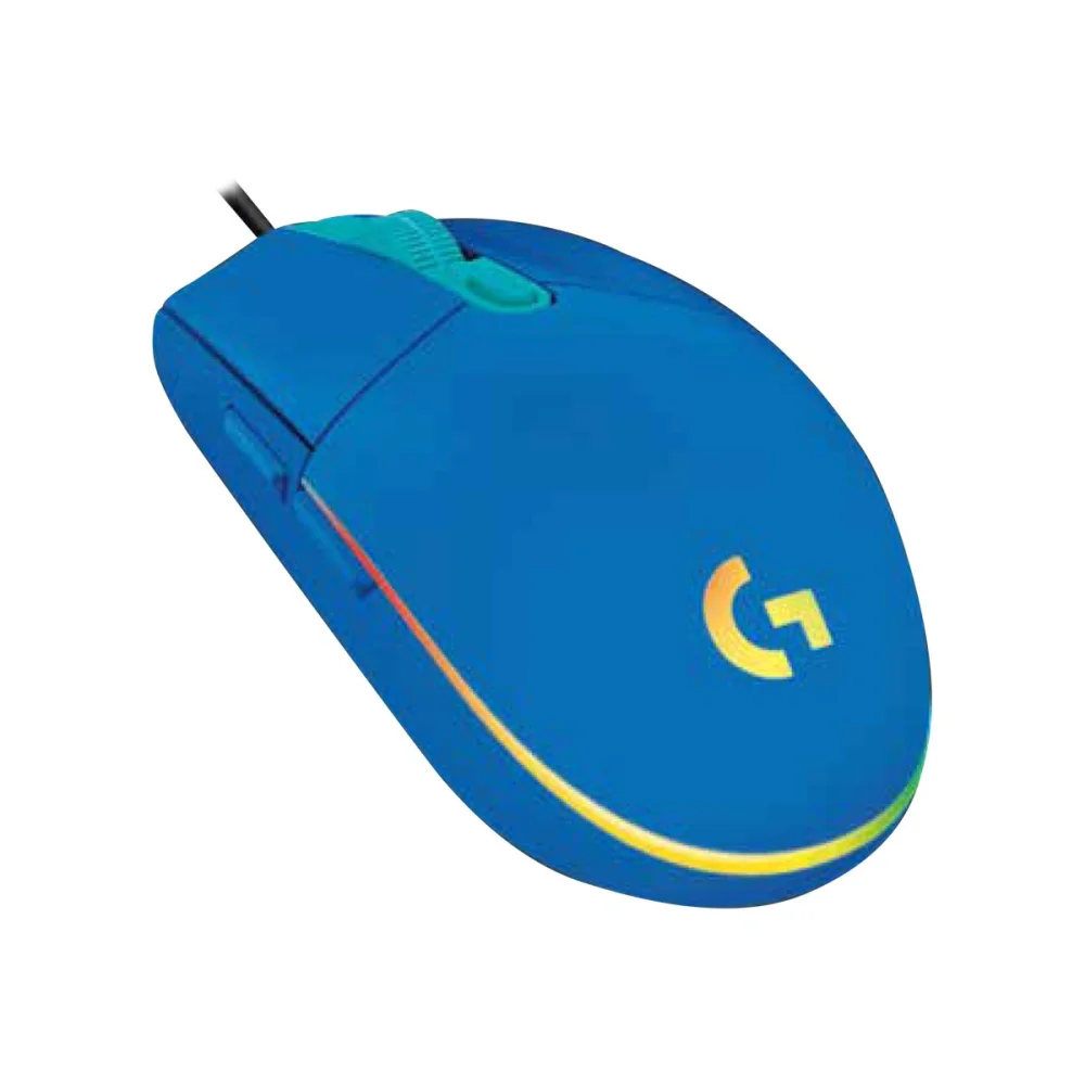 Logitech G102 Lightsync Žaidimų Pelė | Blue
