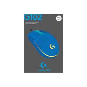 Logitech G102 Lightsync Žaidimų Pelė | Blue