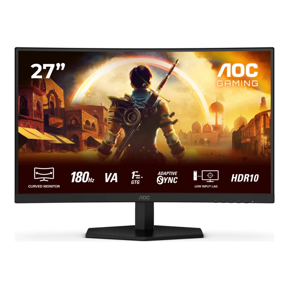 AOC C27G42E Monitorius | 27", FHD, Curved VA, 180 Hz